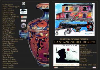Vernissage: "La stazione del dorico", mostra di ceramica e arti visive