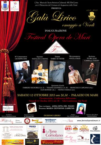 Festival Opera de Mari <br/><b>Galà Lirico Omaggio a Giuseppe Verdi</b>