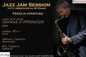 Al via le Jam Session del “MiSvago” di Casoria con GIANNI D’ARGENZIO