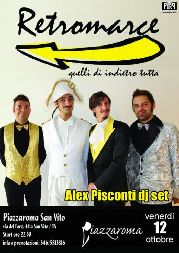 Retromarce in concerto + Alex Pisconti dj set