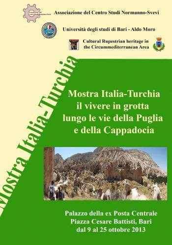 Italia Turchia: il vivere in grotta lungo le vie della Puglia e della Cappadocia