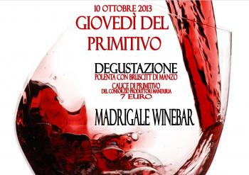 Giovedì del Primitivo