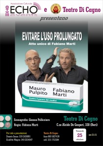 Evitare l'uso prolungato - Atto unico di Fabiano Marti