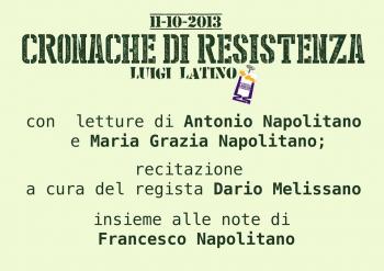 Cronache di Resistenza di Luigi Latino