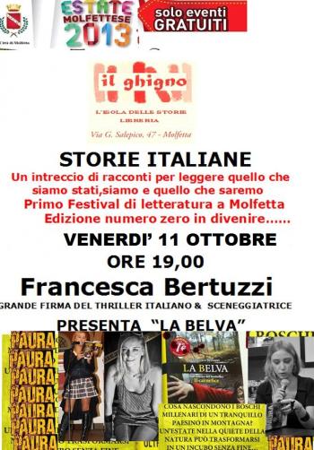 Francesca Bertuzzi per Storie Italiane