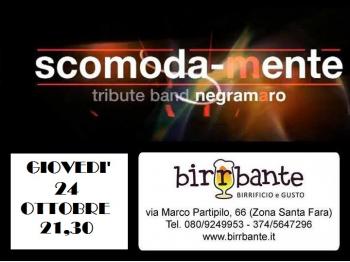 Scomoda-mente Tributeband Negramaro Live