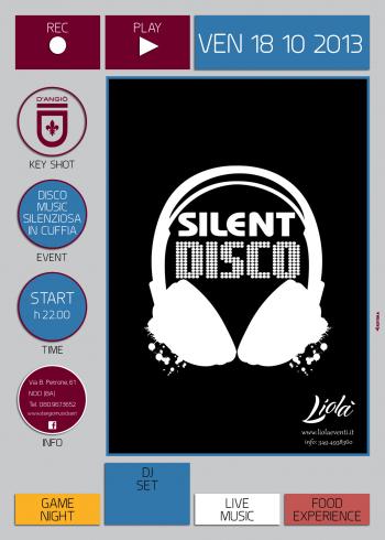 Il Ritorno della Silent Disco al d'Angiò