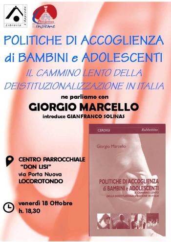 Incontro con l'autore: Giorgio Marcello