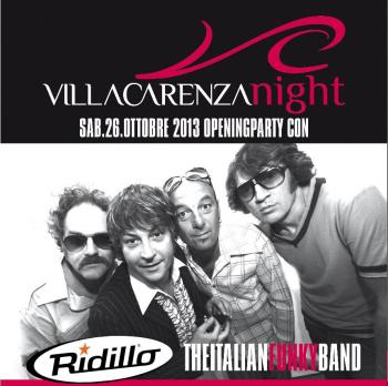 Grand Opening Villa Carenza Night con i Ridillo