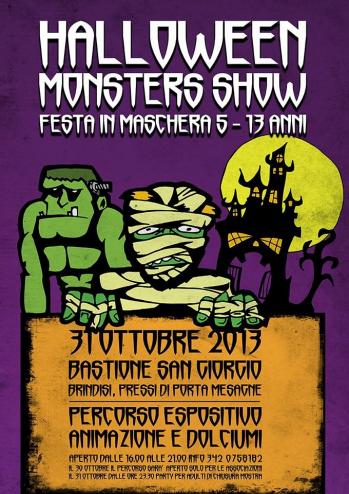 Halloween Monsters Show (per bambini dai 5 ai 13 anni)