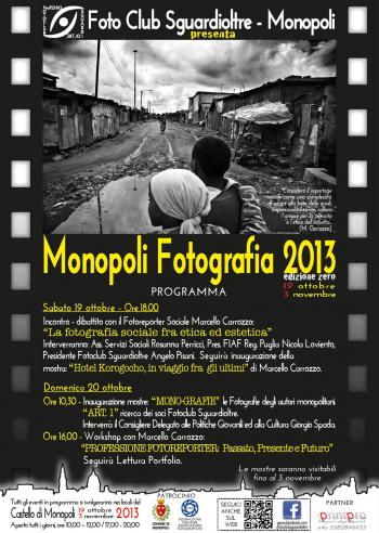 Foto Festival “Monopoli Fotografia 2013 – Edizione Zero”