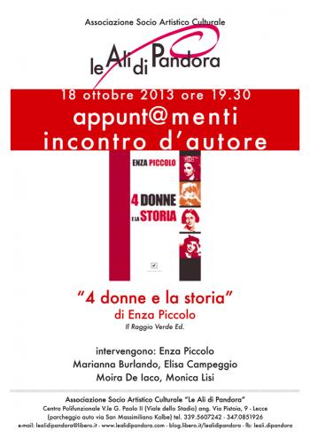 Presentazione di 4 Donne e la Storia