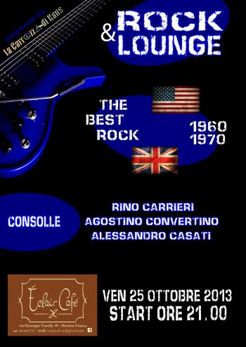 Rock&Lounge con Rino Carrieri, Agostino Convertino & Alessandro Casati