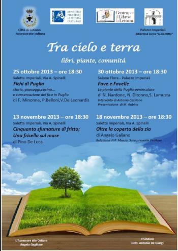 Presentazione del libro "Fichi di Puglia, storia, paesaggi, cucina...e conservazione del fico in Puglia" di F. Minonne, P. Belloni e V. De Leonardis.