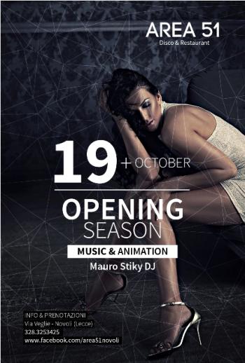 Area 51 opening con Mauro Stiky in consolle