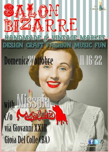 Le Salon Bizarre Market - Handmade&Vintage con Misspia