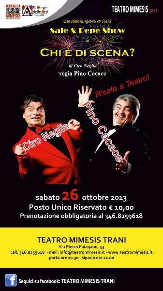 Chi è di scena? - Spettacolo di Cabaret