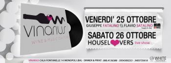 Vinarius weekend - Dinner+Dj set