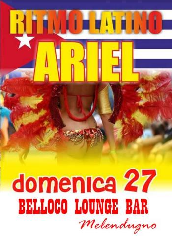 Ariel con Meccanica Cubana dal vivo