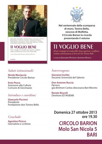 Presentazione del volume Ti Voglio Bene