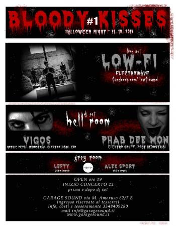 1° Bloody Kisses Night, Halloween Party
