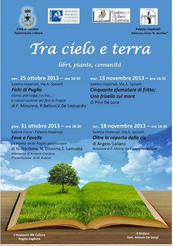 Presentazione del libro "Fave e Favelle - Le piante della Puglia Peninsulare" di N. Nardone, N. Ditonno, S. Lamusta