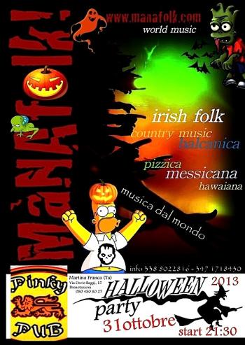 Halloween Night Con i Mànafolk
