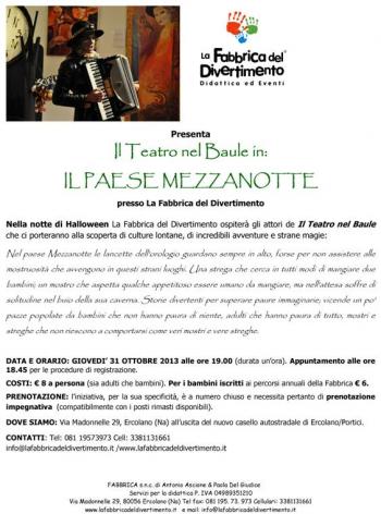 Il Teatro nel Baule presenta Il Paese di Mezzanotte