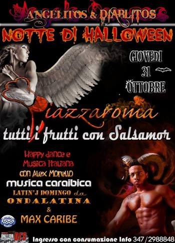 Notte di Halloween Tutti i Frutti con Salsamor-Piazzaroma