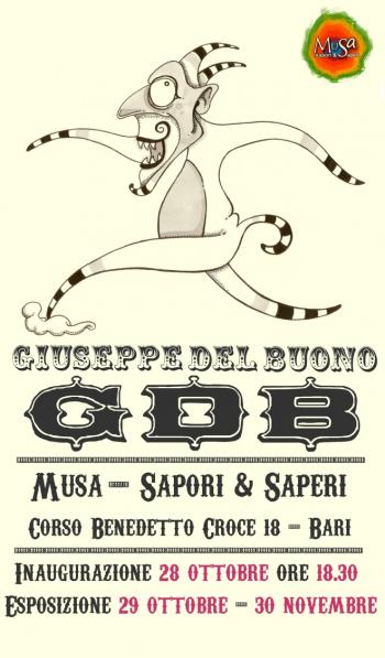Personale del vignettista e illustatore Giuseppe del Buono