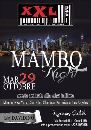 Mambo Night con Latin dj Davidino