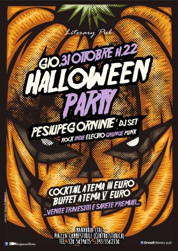 Halloween party - La notte delle streghe - Pesiupeg Ornintè Dj Set