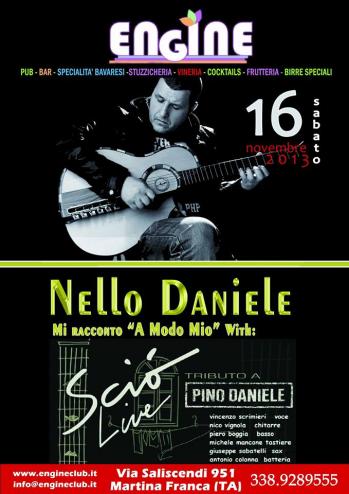 Nello Daniele e Sciò Live band in concerto