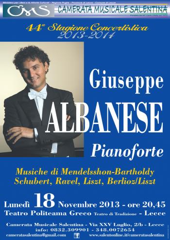 CMS 2°. Giuseppe Albanese, Pianoforte
