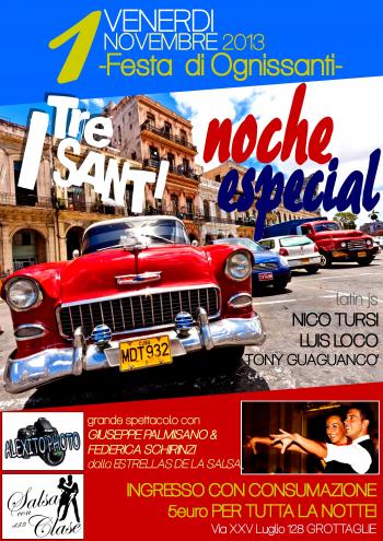Noche Especial con i latin dj Nico Tursi, Luis Loco e Tony Guaguancò