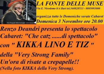 Cabaret: "Che catz ......di spettacolo"