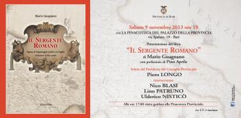 Presentazione del libro “Il Sergente Romano”