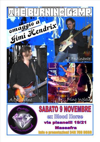 The Burning Lamp omaggio a Jimi Hendrix live