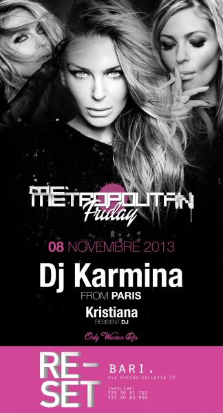 Metropolitan Friday : Karmina live Set