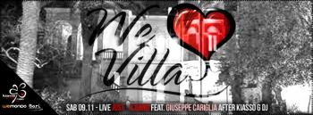 We Love Villa Rotondo - JustX band in concerto