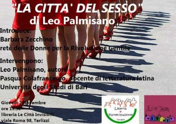 Presentazione del libro La Città del Sesso di Leo Palmisano