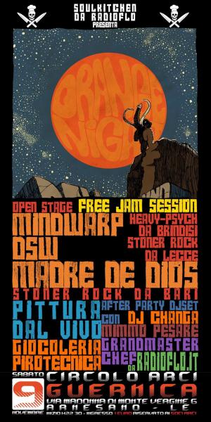 Orange Night - Jam session, giocoleria pirotecnica, live painting e Dj-Set