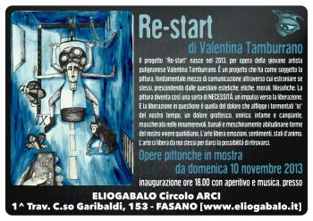Inaugurazione mostra Re-Start di Valentina Tamburrano
