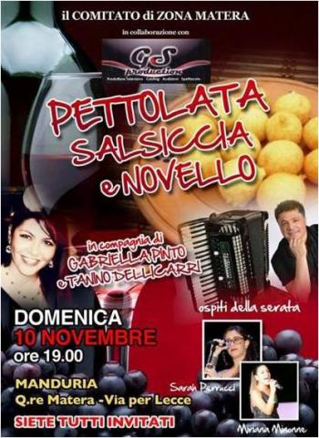 Pettolata, Musica, Salsiccia e Novello