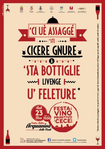 XIII Festa del Vino Primitivo e del Cece Nero