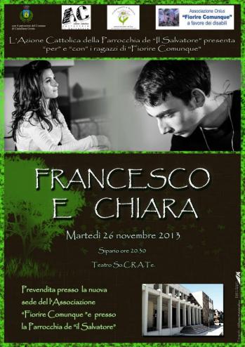 Francesco e Chiara per e con i ragazzi di Fiorire Comunque