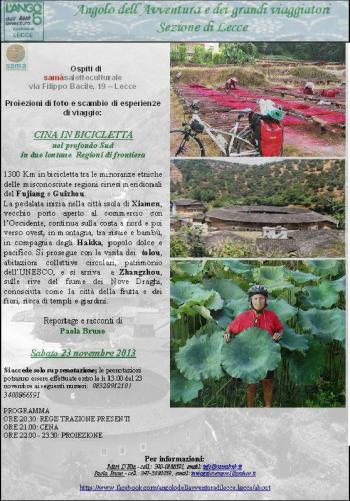 Cina in Bicicletta