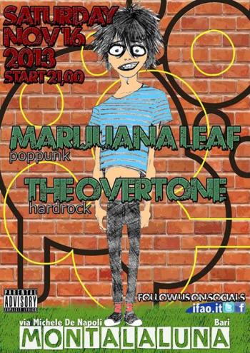 Marijuana Leaf & Theovertone