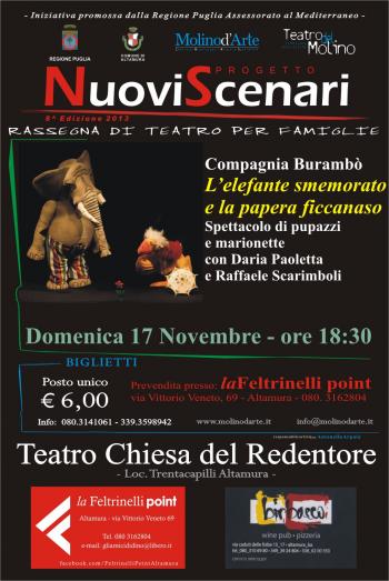 Teatro Per Famiglie - L'elefante Smemorato e la Papera Ficcanaso