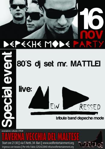 New Dressed live - Depeche Mode Party